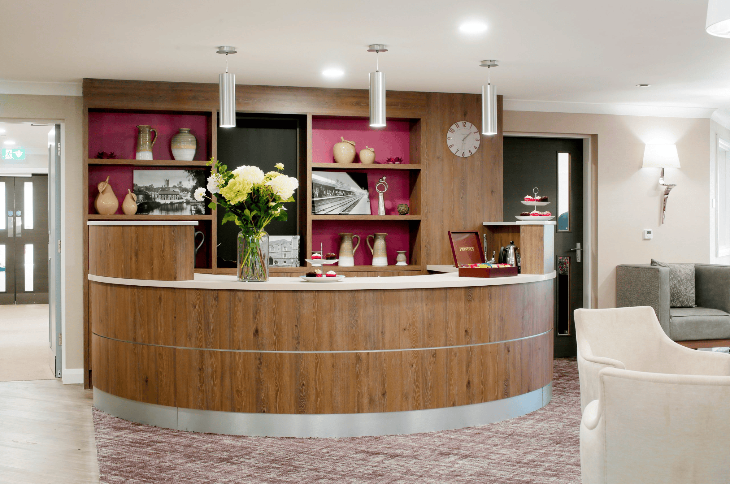 Reception of The Orchards in Ely, Cambridgeshire 