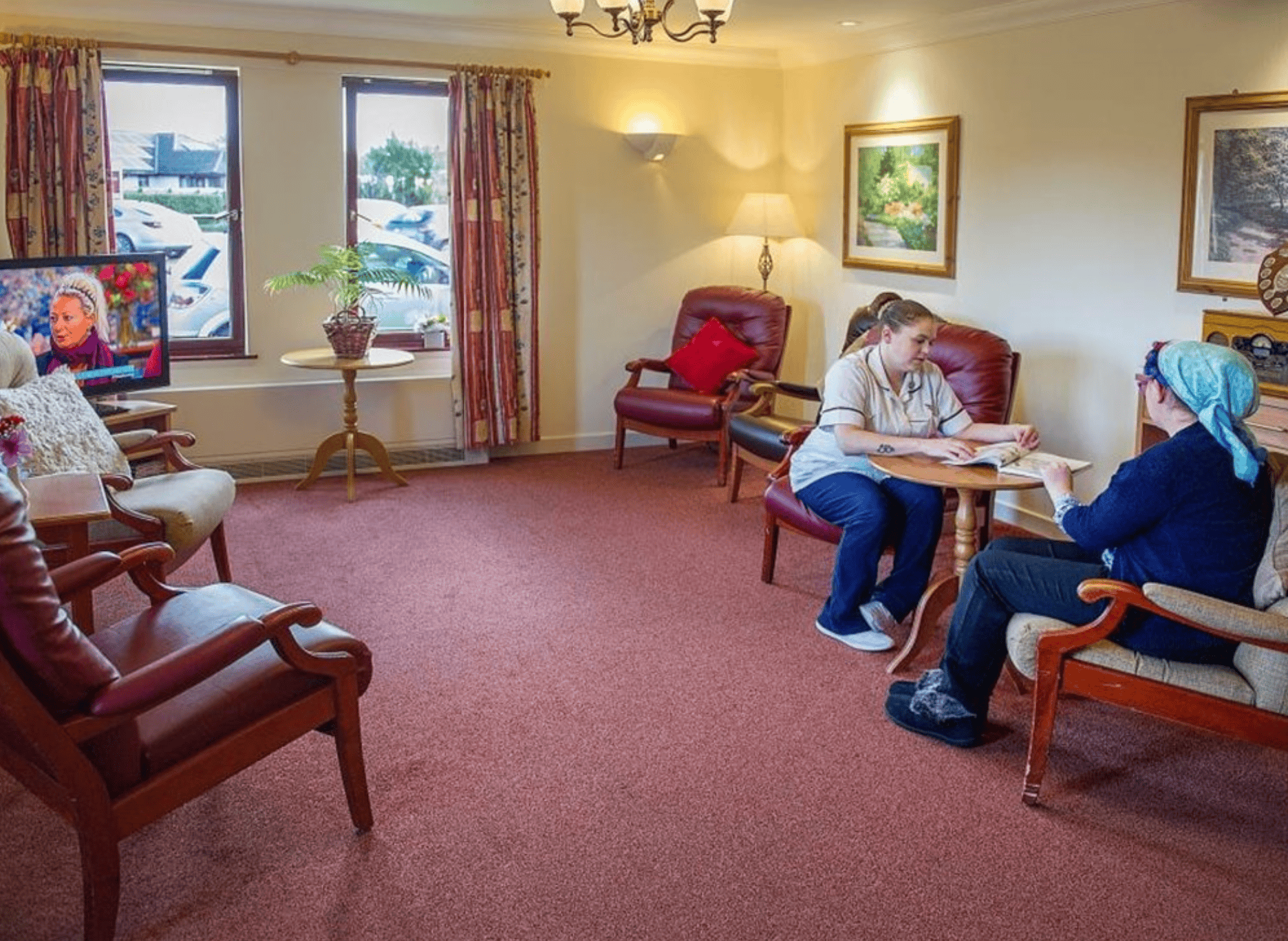 Lounge at Crimond House, Crimond, Fraserburgh