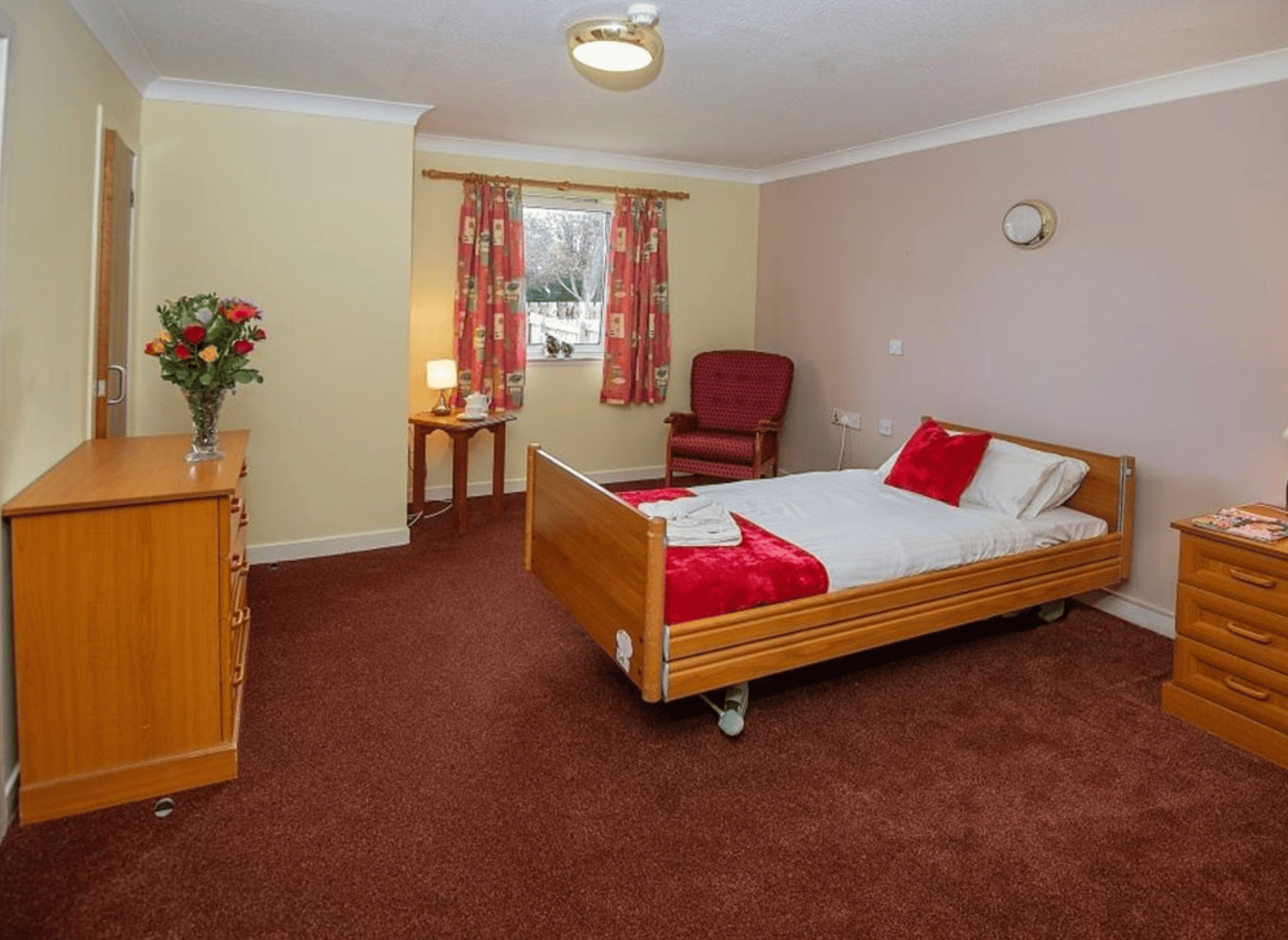 Bedroom at Crimond House, Crimond, Fraserburgh
