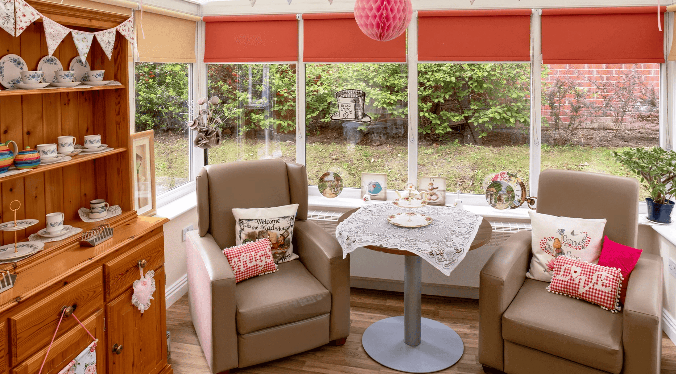 Conservatory at Alma Court Care Home, Cannock, Staffordshire
