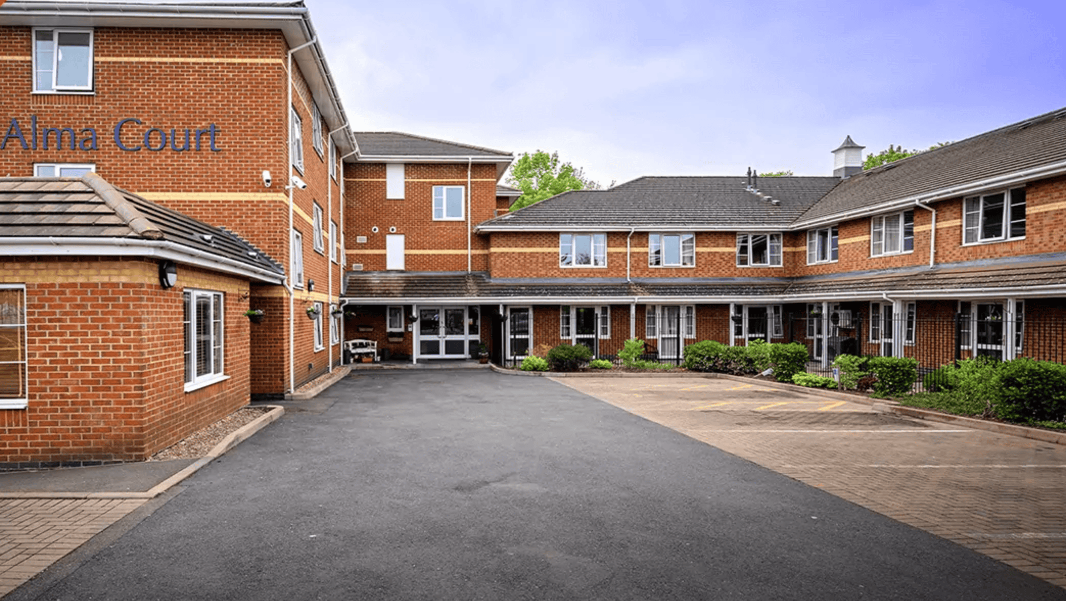 Exterior at Alma Court Care Home, Cannock, Staffordshire