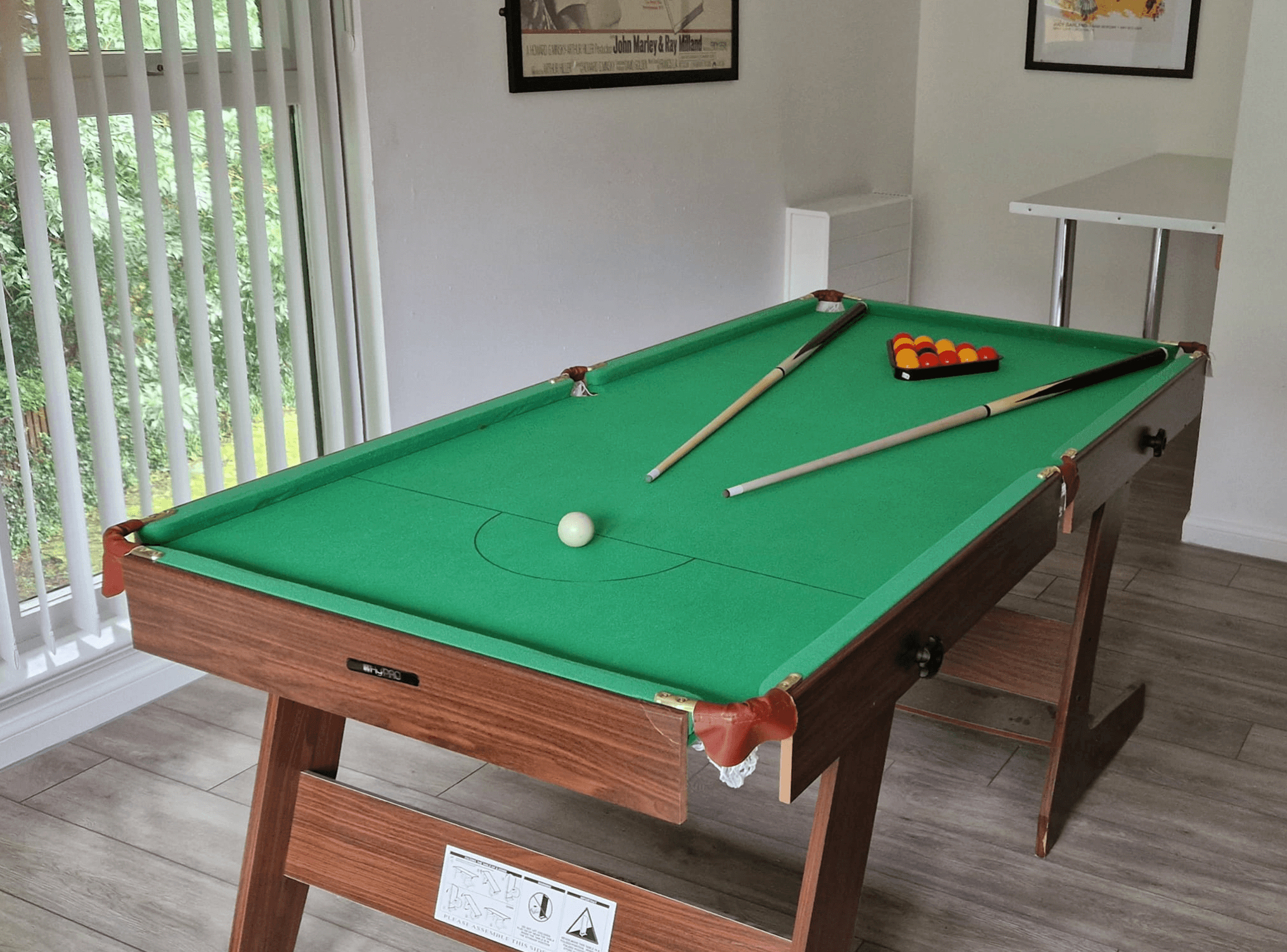 Games Room of Henderson House in Dunfermline, Scotland