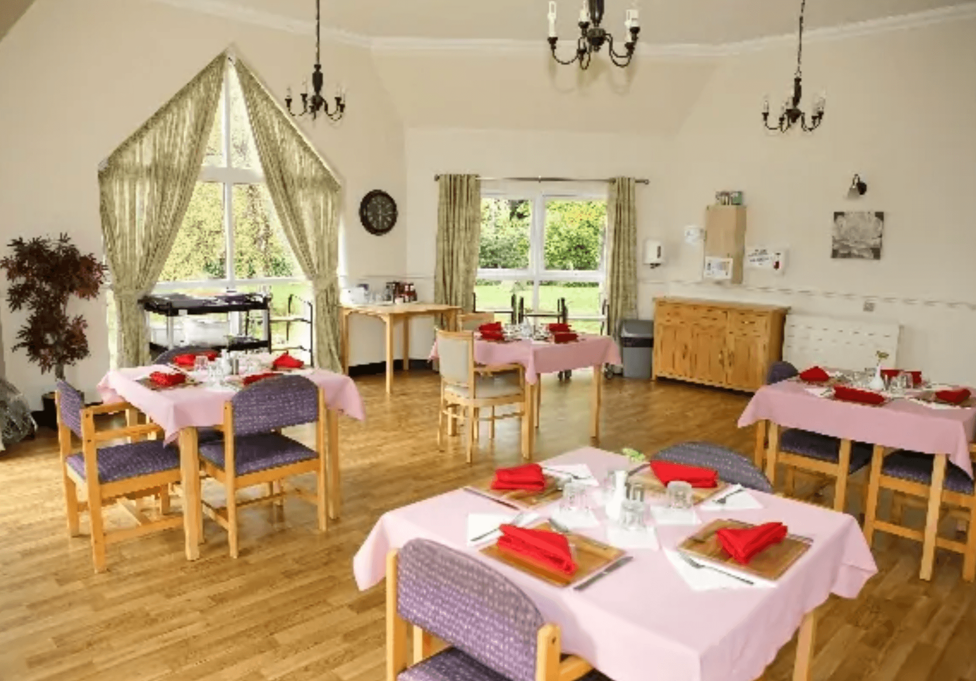 Dining room of Bright Meadows in Bolton, Greater Manchester