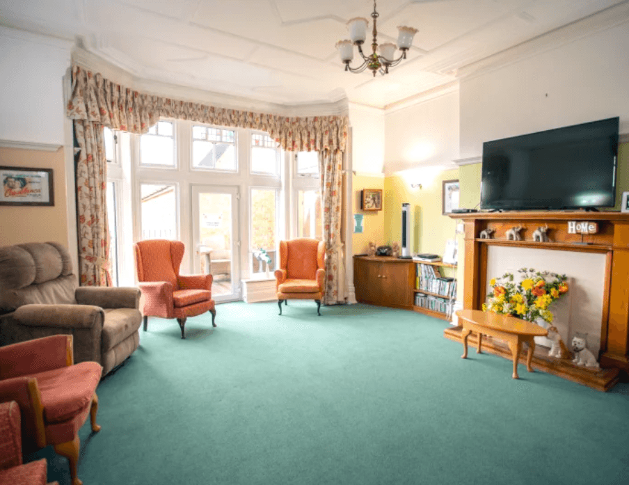 Lounge of Greenhill Park in Evesham, Worchestershire