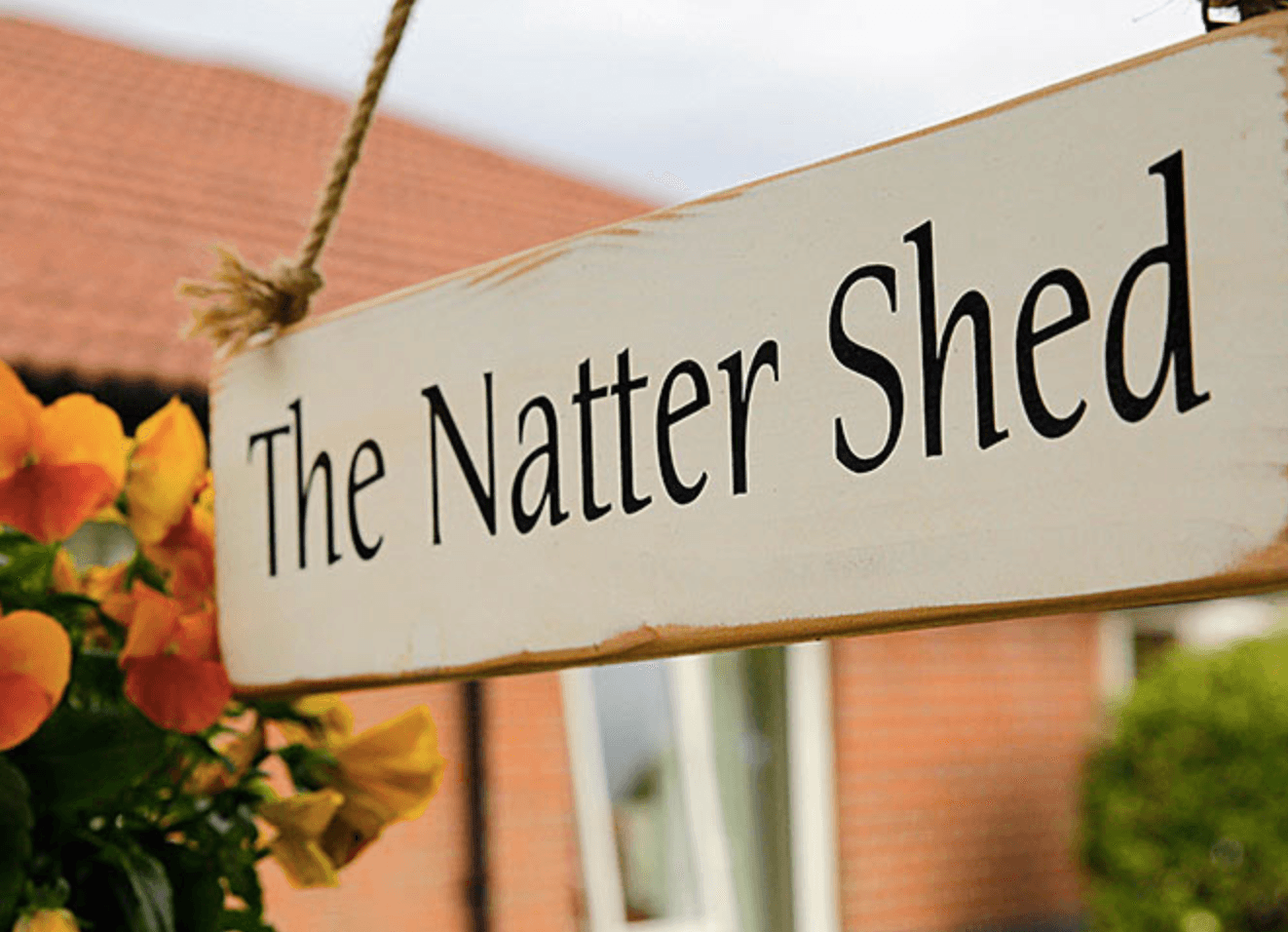 The Natter Shed of Hill View Care Home in Clydebank,Scotland