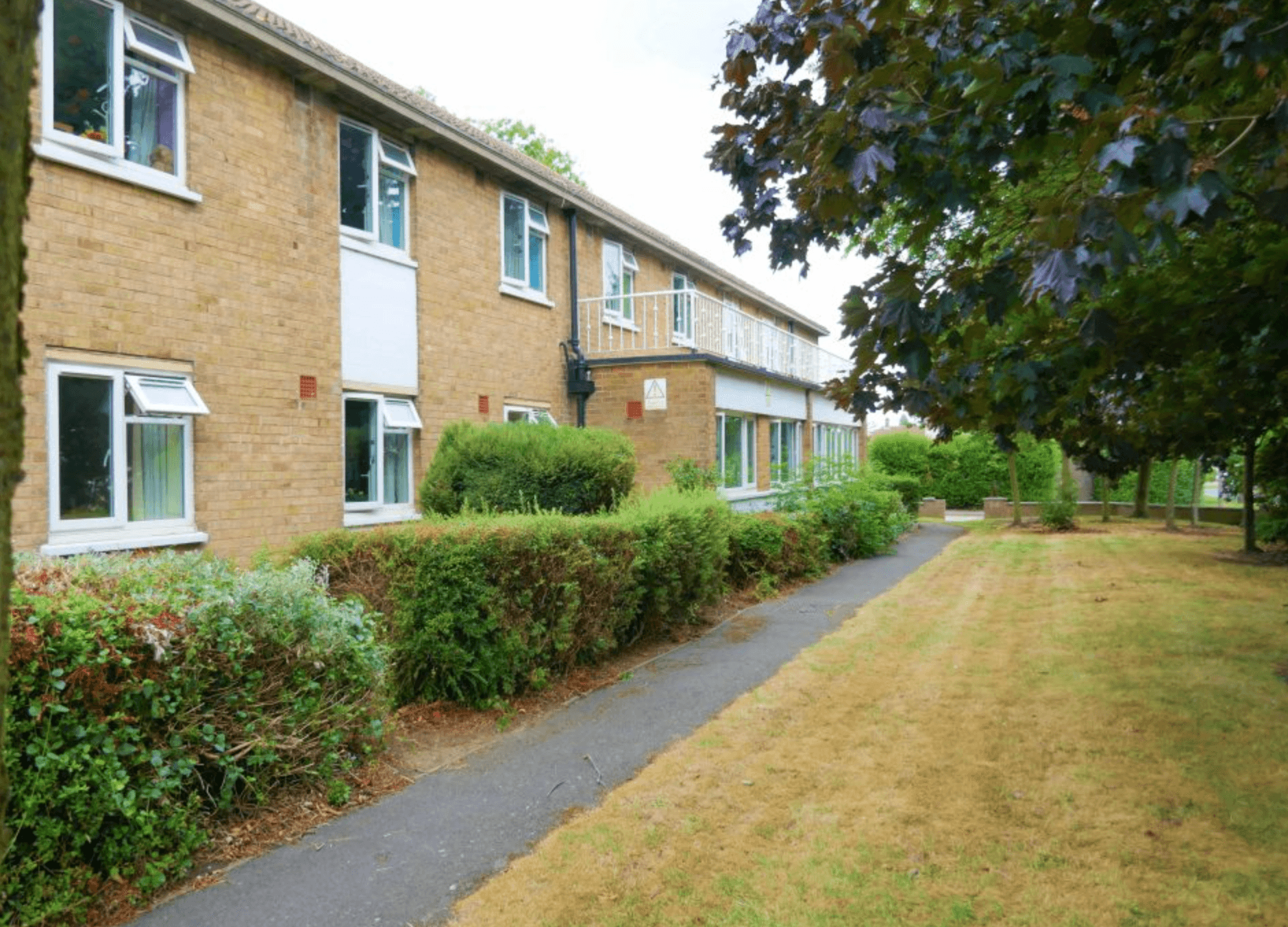 Exterior of Cooper House care home in Leicester