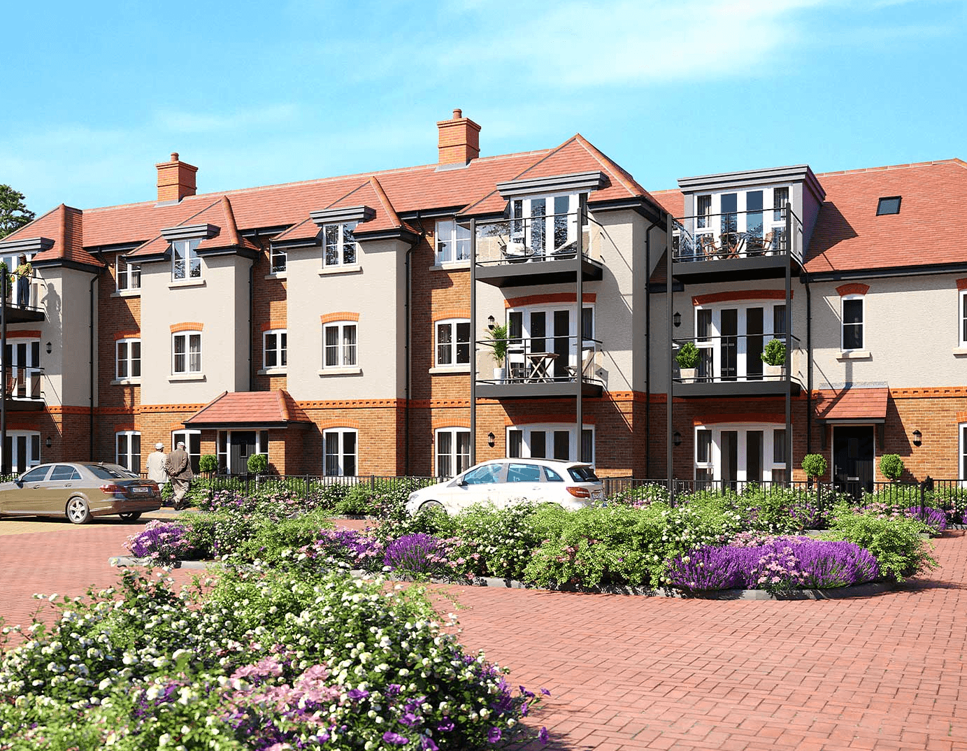 Exterior of Longcross Place in Wallingford, Oxfordshire