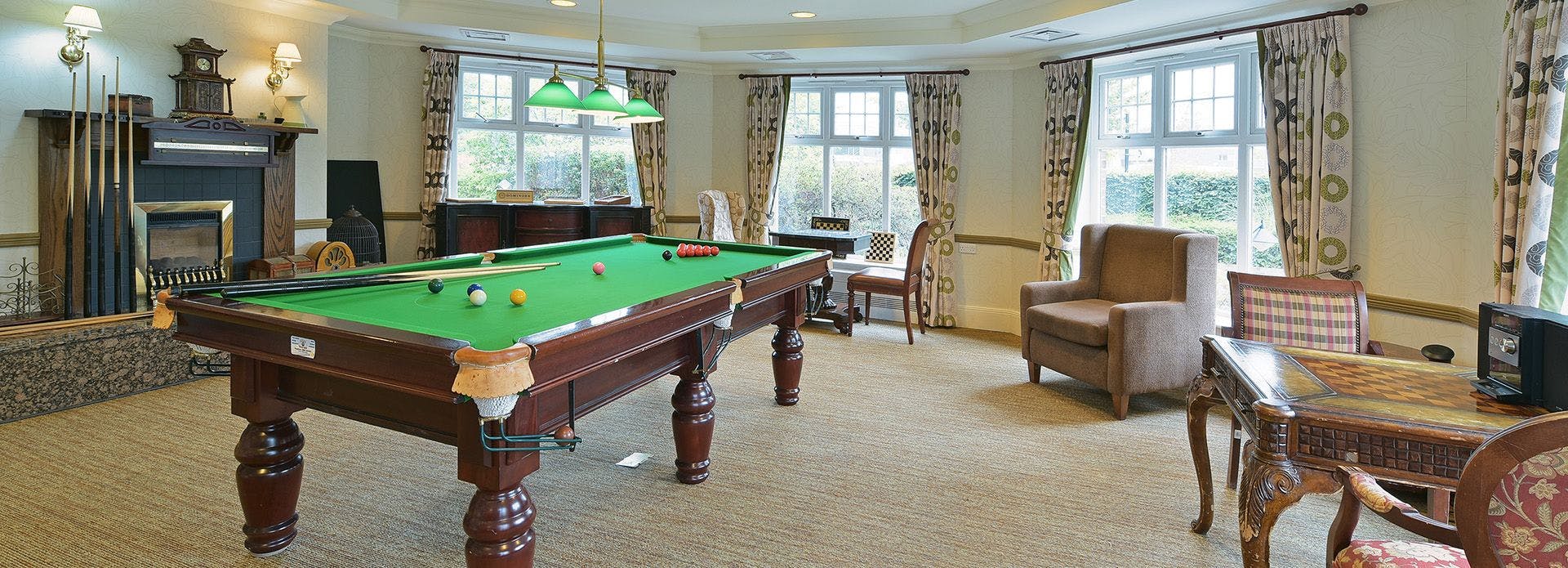 Activity Room at Guilford House Care Home in Guilford, Surrey
