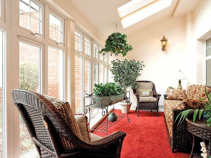 Communal Area at Purley Gardens Care Home in Purley, Greater London