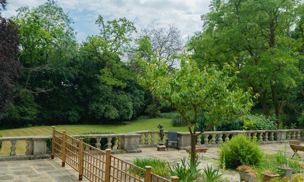 Garden at St Catherine's Manor Care Home in Guildford, Surrey