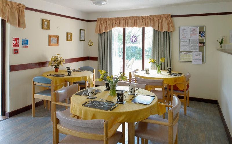 Dining Room of Stanecroft Care Home in Dorking, Mole Valley