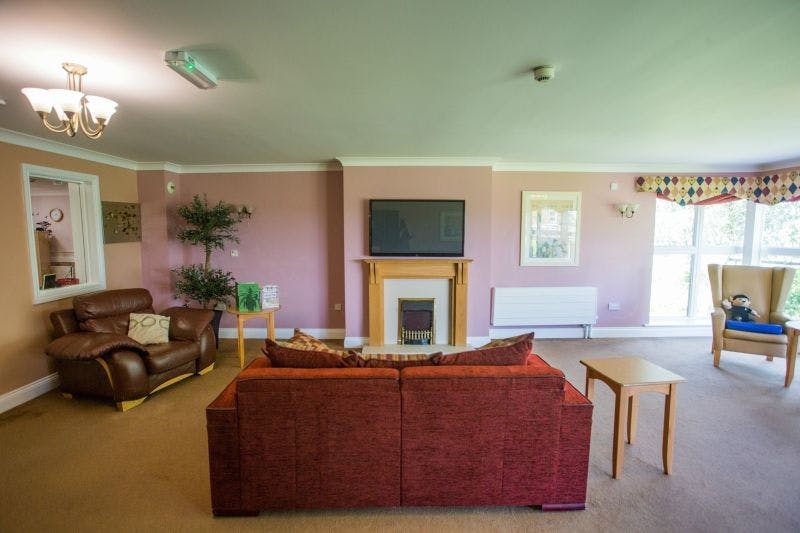 Communal Lounge of Stanley Park Care Home in Stanley, County Durham