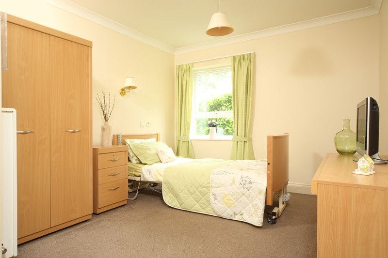Bedroom of Stanley Park Care Home in Stanley, County Durham
