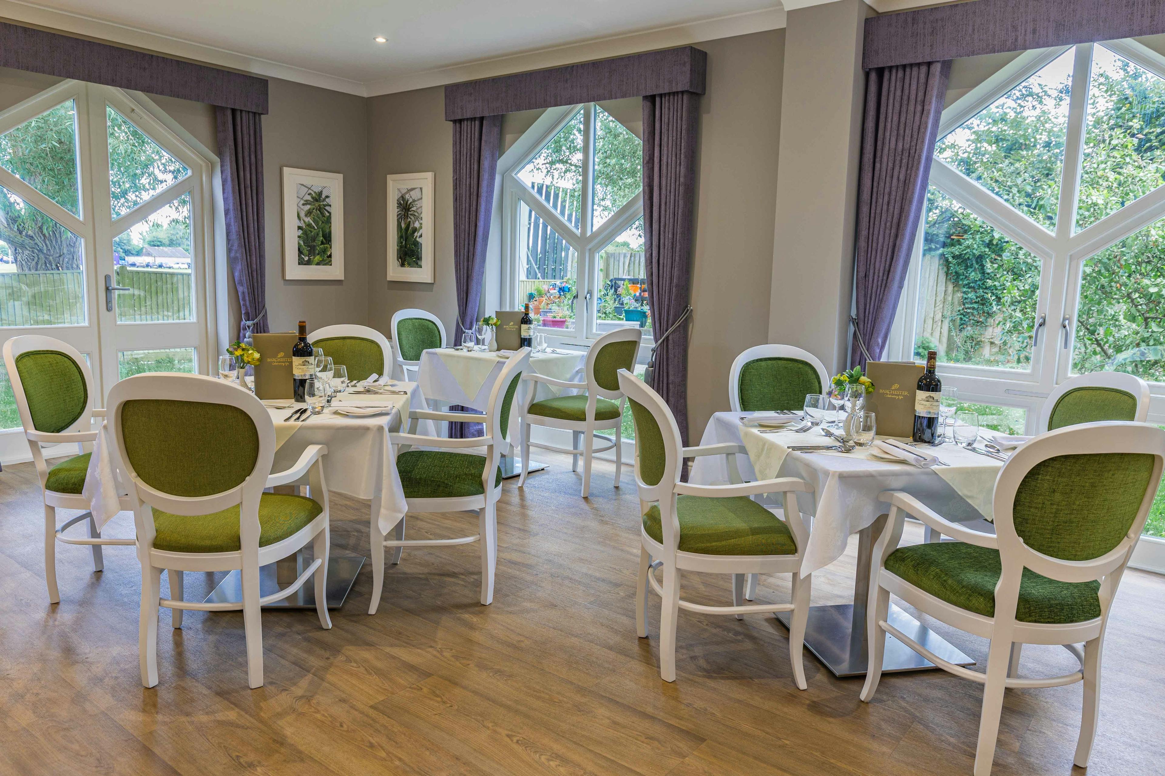Dining Room at Sutton Valence Care Home in Maidstone, Kent