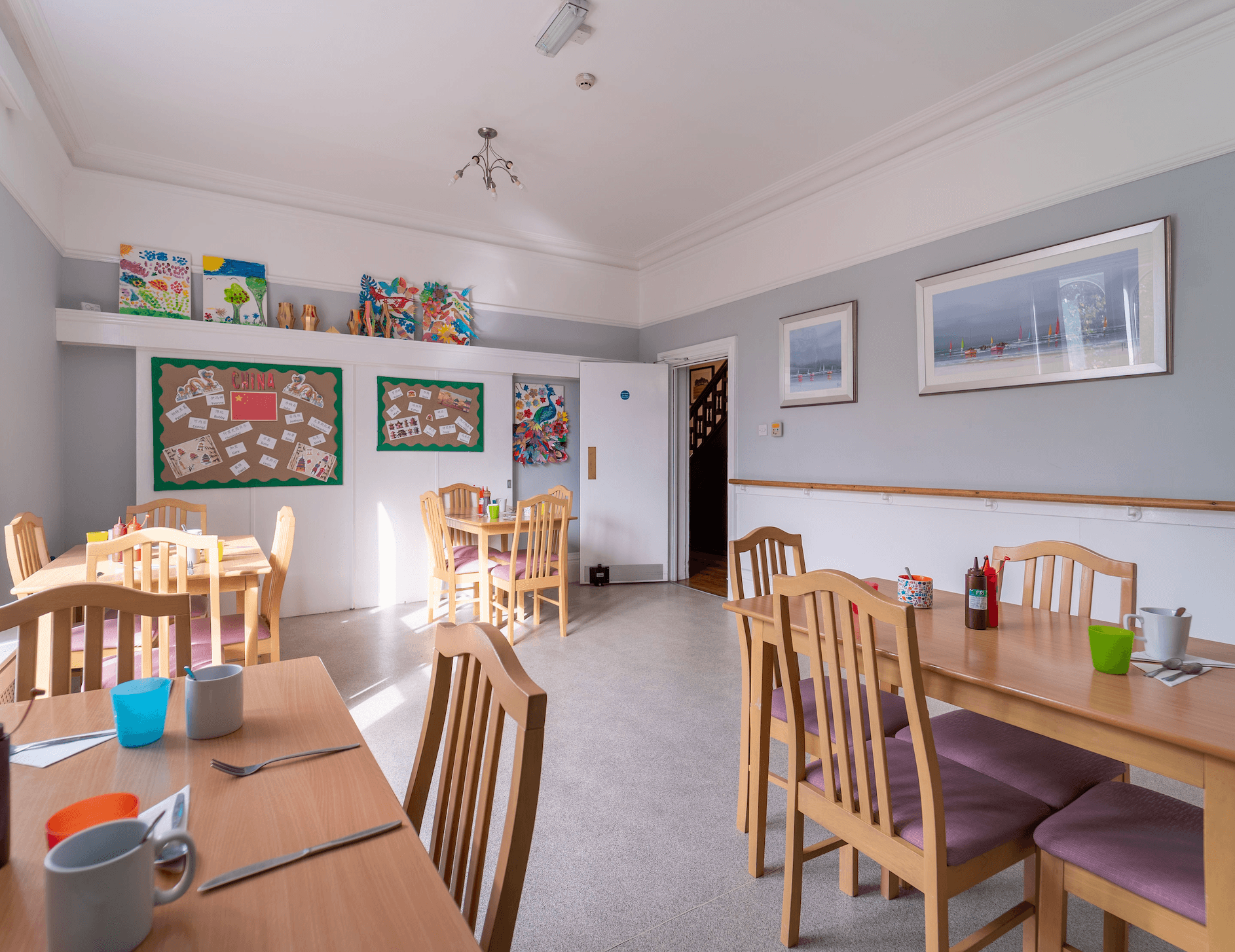 Dining Area at The Avenue Care Home in Malvern-Hills, Worcester