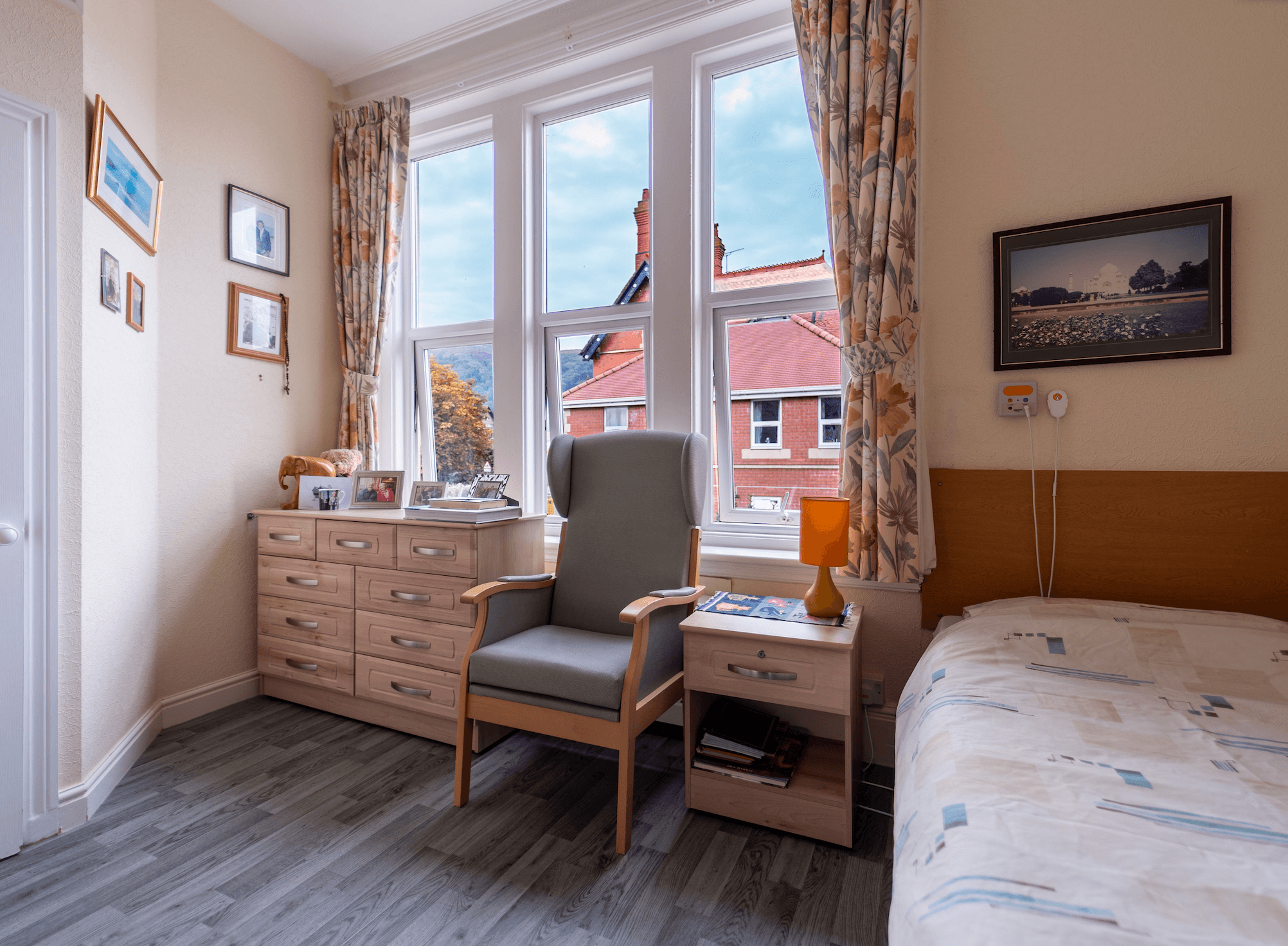 Bedroom at The Avenue Care Home in Malvern-Hills, Worcester