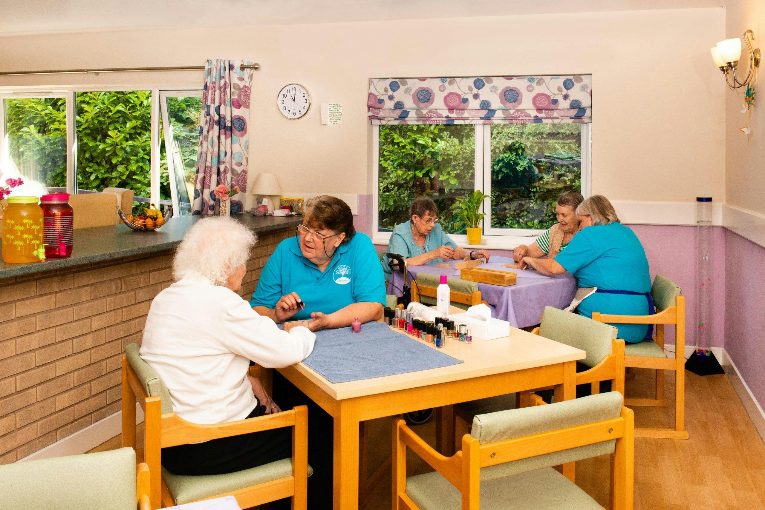 Beauty Area of The Firs Care Home in Ripley, Derbyshire