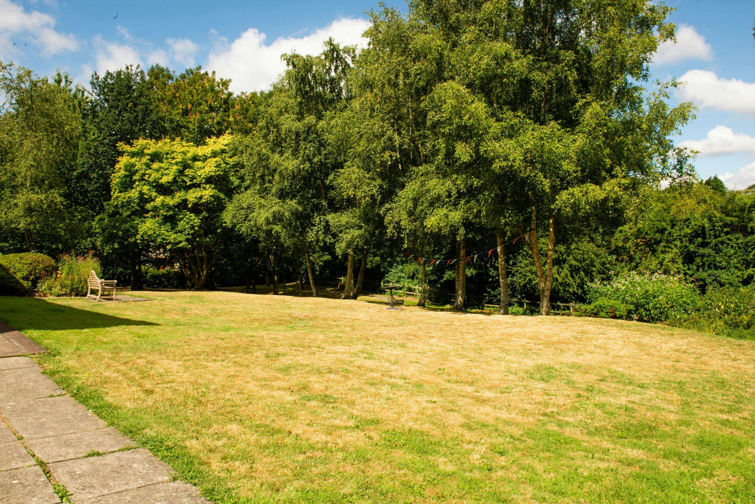 Grounds of The Firs Care Home in Ripley, Derbyshire