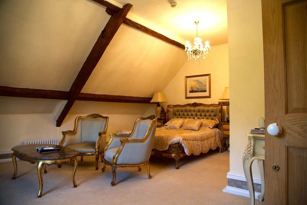 Bedroom of The Hall care home in Thornton-le-Dale