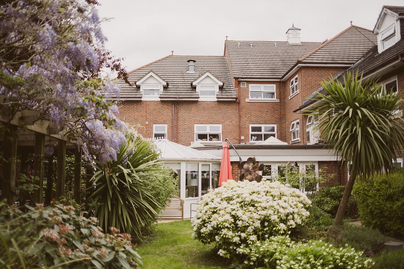Garden of The Spinney Care home in Chingford