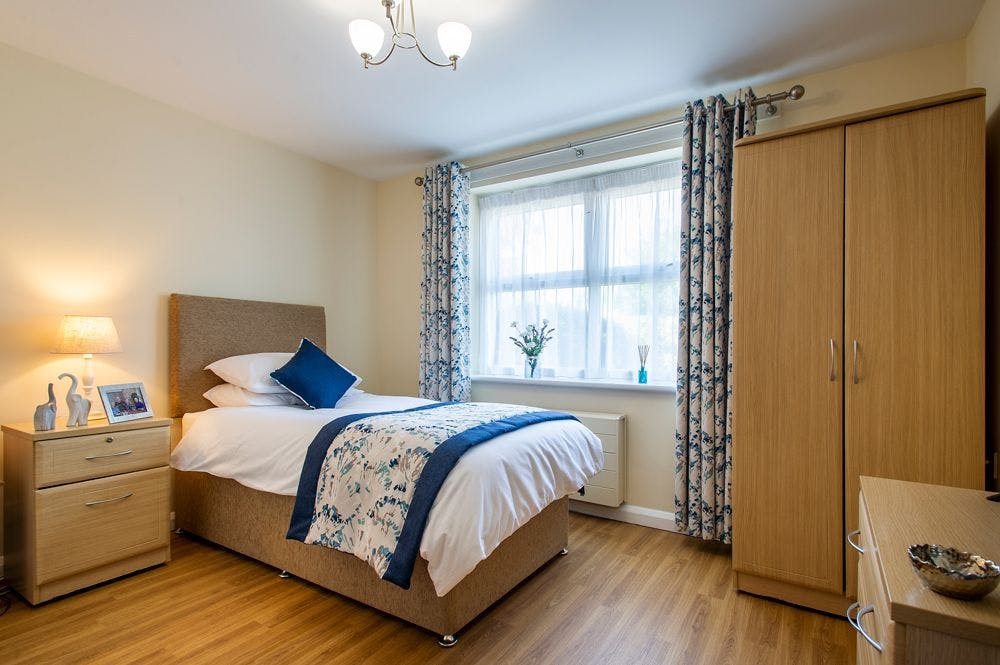 Bedroom of The Spinney Care home in Chingford
