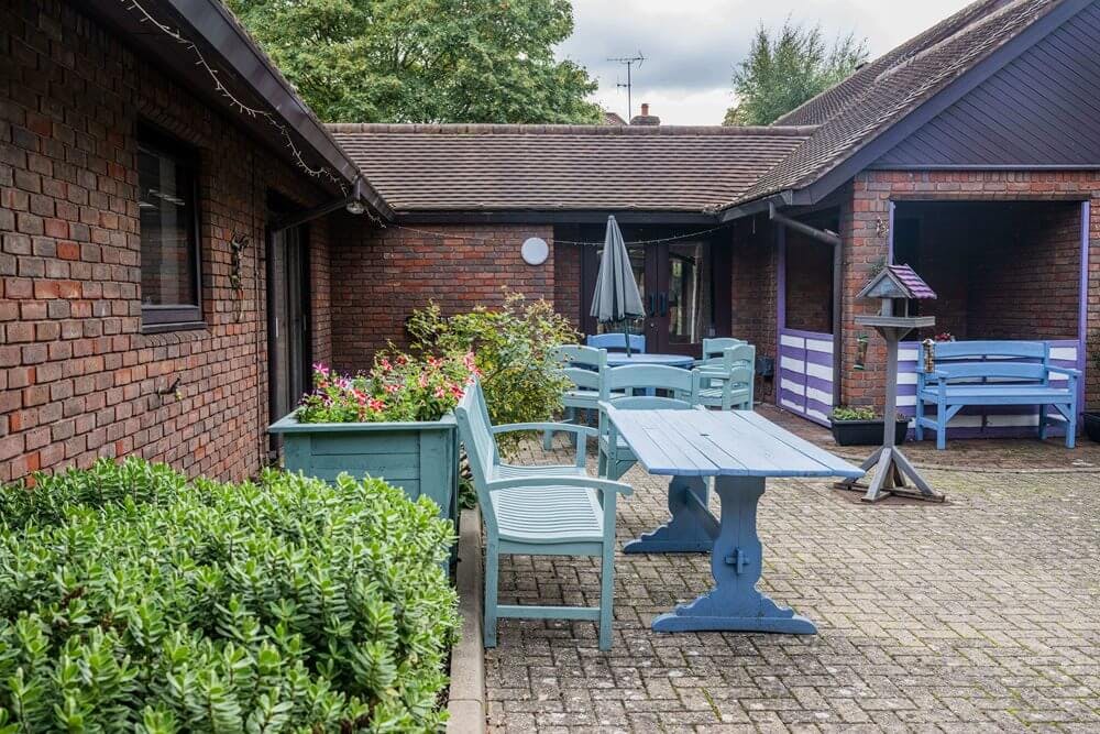Garden of Tiltwood Care Home in Elmbridge, Surrey