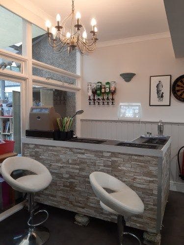 Bar at Trewartha Residential & Nursing, St Ives, Cornwall