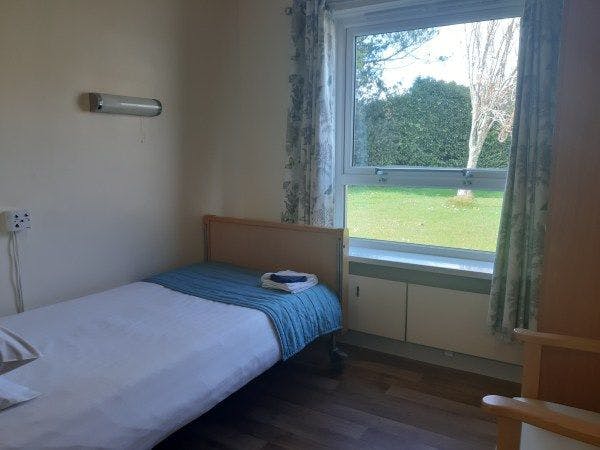Bedroom at Trewartha Residential & Nursing, St Ives, Cornwall