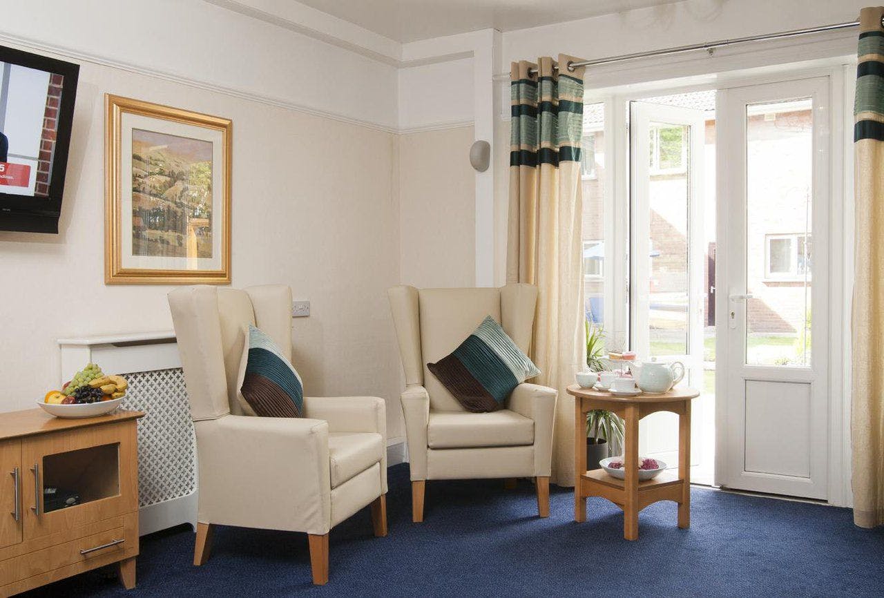 Communal Area at Victoria Care Home in Rainford, St Helens