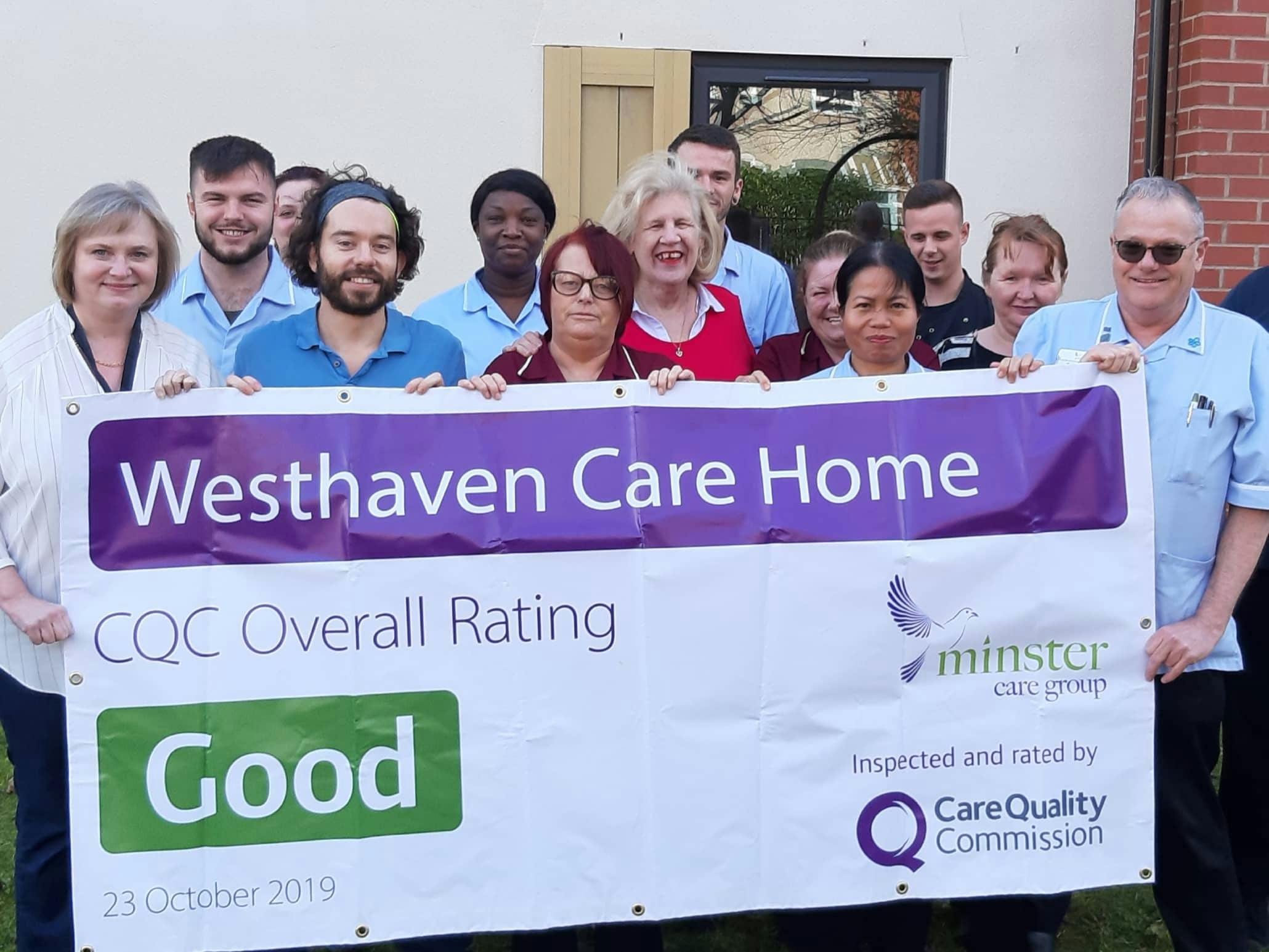 Carers at Westhaven Care Home in Wirral
