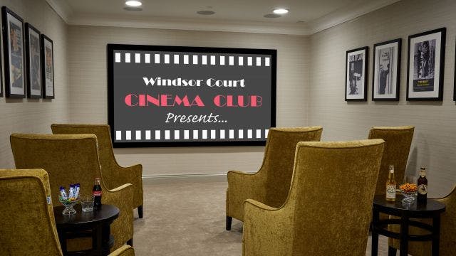 Cinema at Windsor Court Care Home in Malvern Hills, Worcestershire