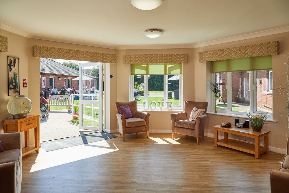 Communal Area of Castle Park Care Home in Kingston upon Hull, East Riding of Yorkshire