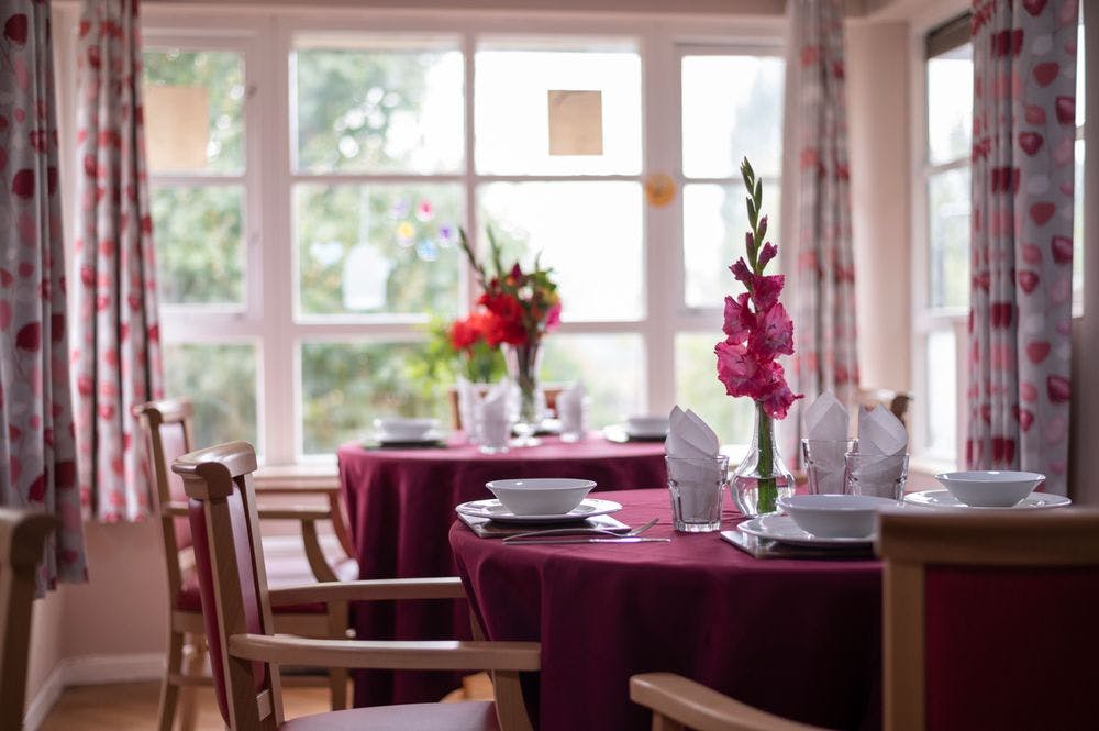 Dining Area at Alan Morkill Care Home in London, Greater London