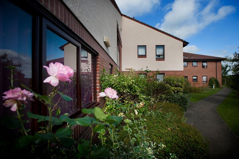 Exterior of Ashley House Care Home in Bordon, East Hampshire