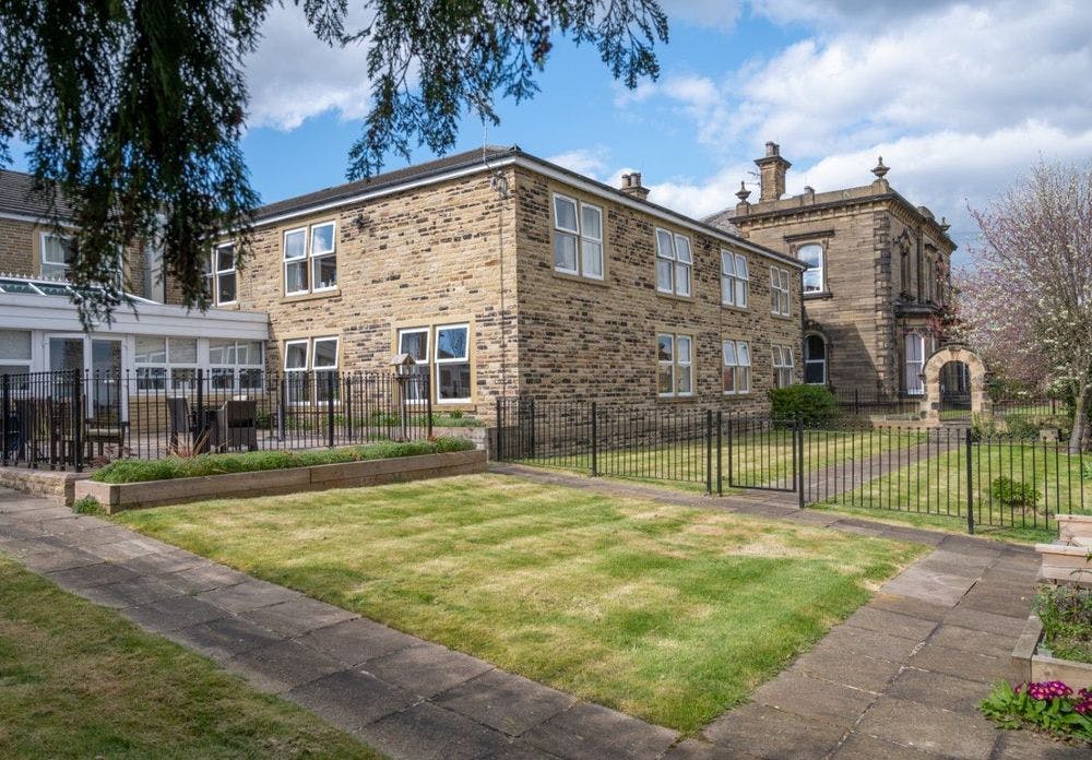 Exterior of Inwood House Care Home in Wakefield, West Yorkshire