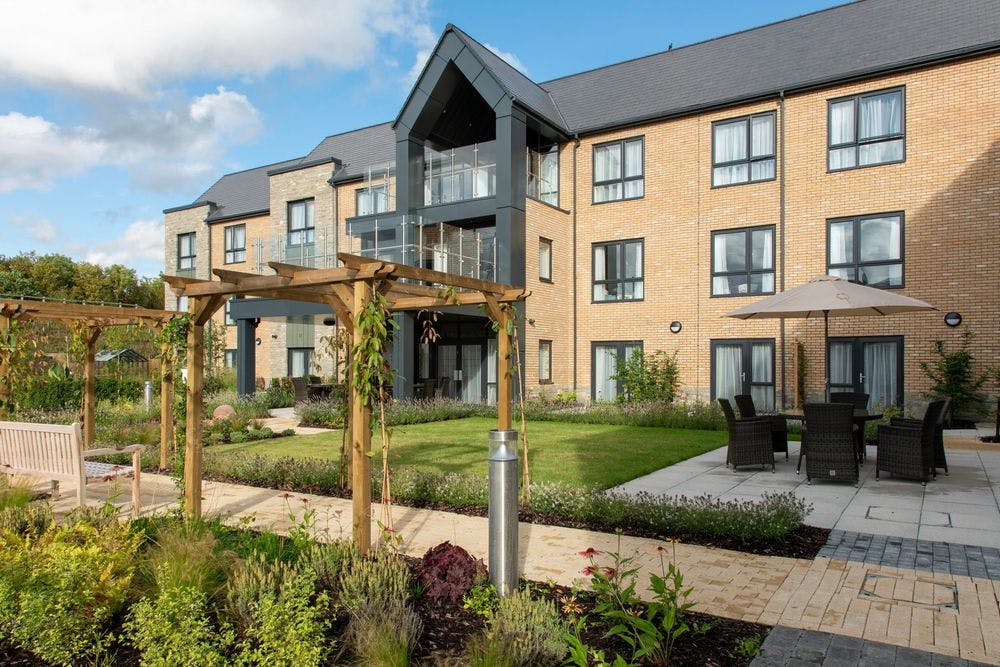 Exterior of Cavell Park Care Home in Maidstone, Kent