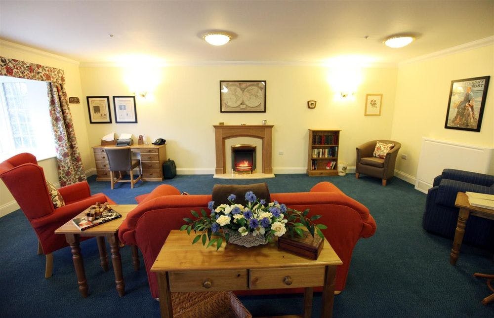 Communal Area of Cherry Blossom Manor Care Home in Basingstoke, Hampshire