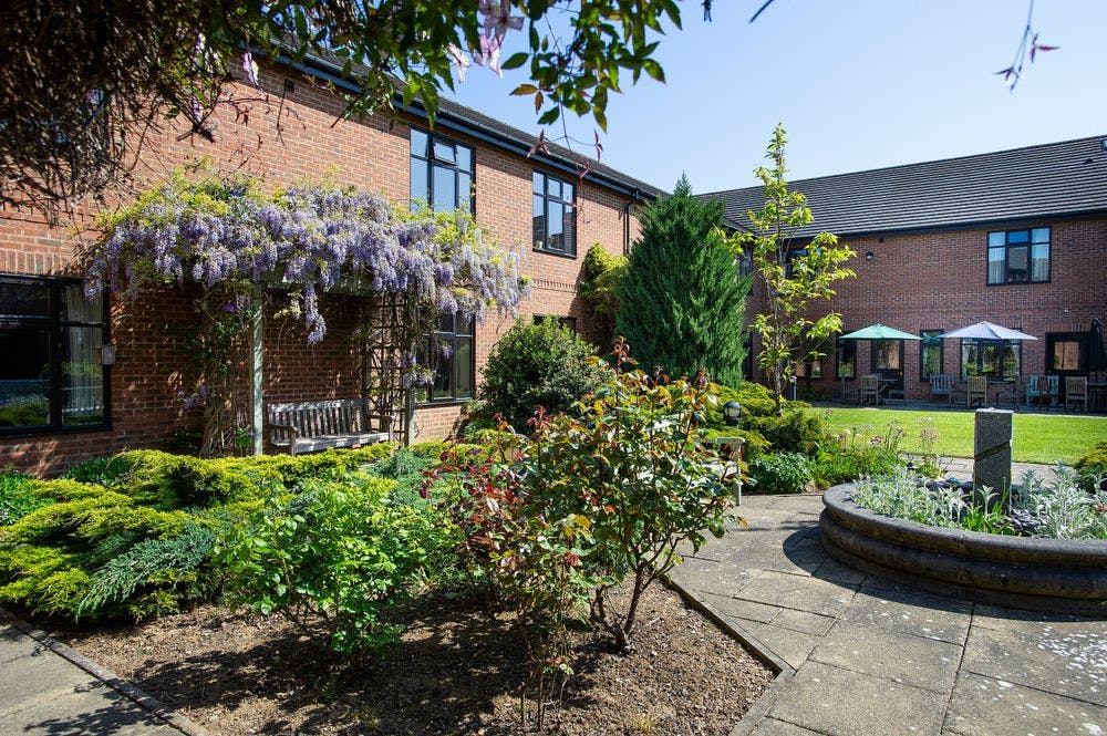 Exterior of Dalby Court Care Home in Middlesborough, Yorkshire