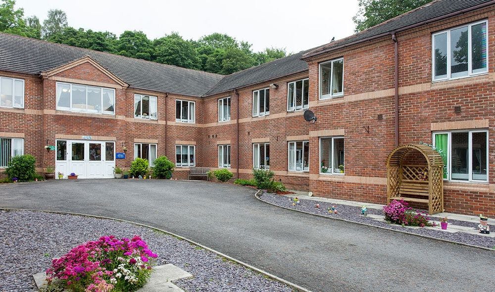 Exterior of East Riding Care Home in Morpeth, Northumberland