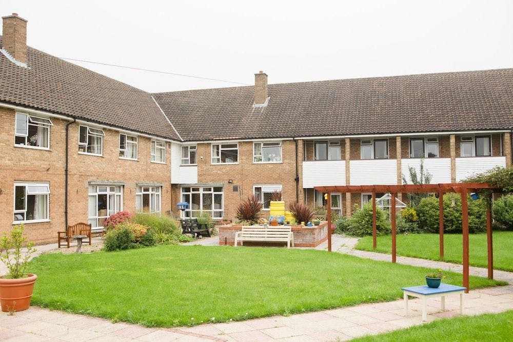 Exterior of Ermine House Care Home in Lincoln, Lincolnshire