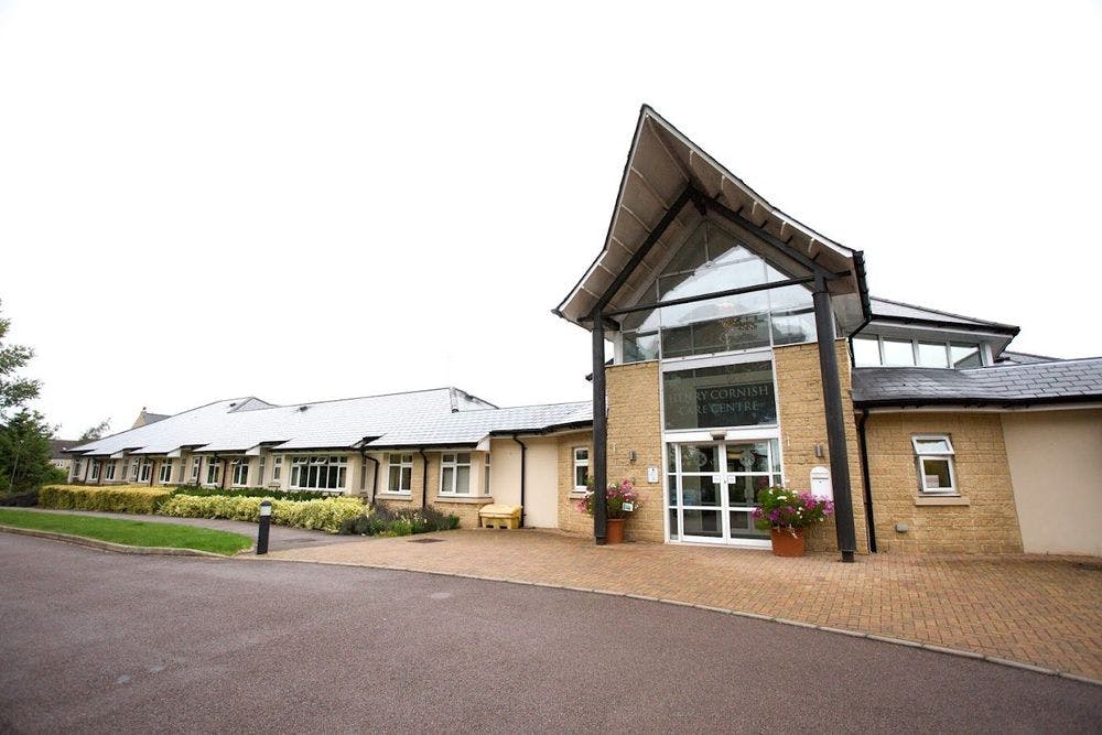 Exterior of  Henry Cornish Care Centre Care Home in Chipping Norton, West Oxfordshire