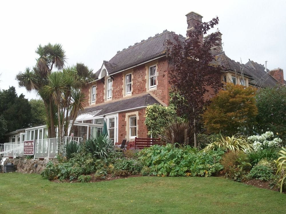 Exterior of Moors Park care home in Teignmouth, Devon