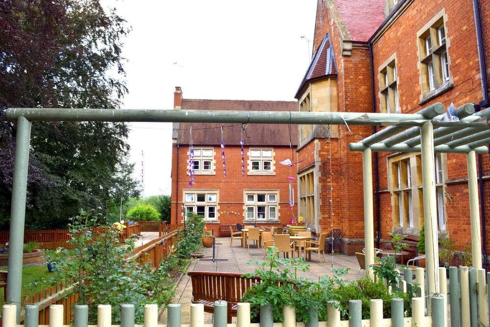 Exterior of Park House care home in Bewdley, West Midlands