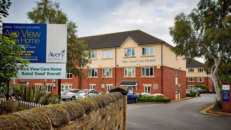 Exterior photo of Aire View Care Home in Leeds