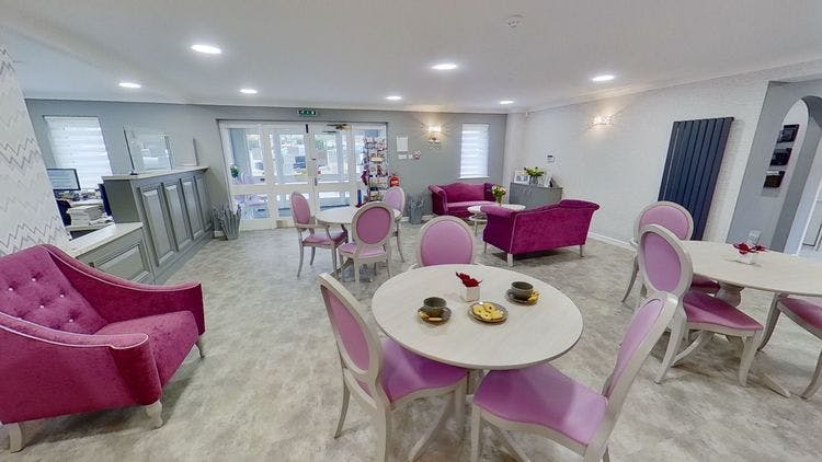 Cafe at Avocet Way Care Home in Ipswich, Suffolk 