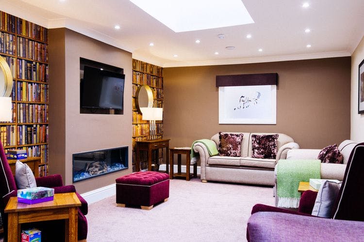 Communal Lounge of Hickathrift House Care Home in Wisbech, Cambridgeshire