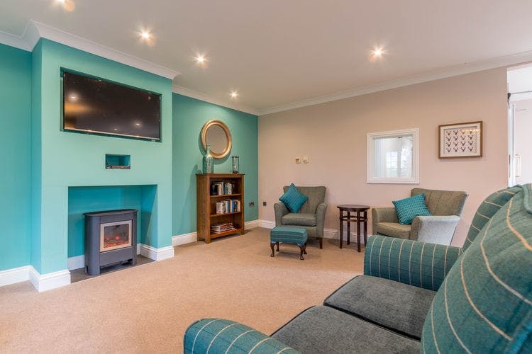Communal Lounge of Cherry Trees Care Home in Alcester ,Stratford-upon-Avon