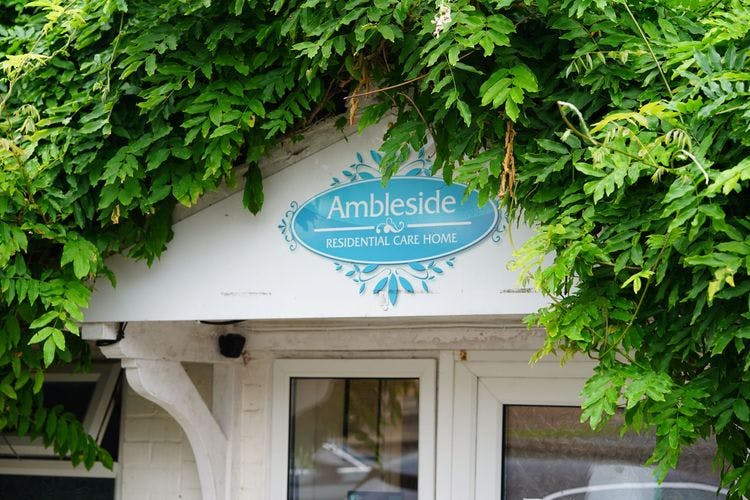 Exterior of Ambleside Care Home in Bexhill, Rother