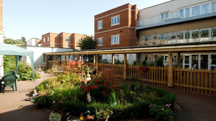 Exterior of Lynwood care home in Ascot, Berkshire