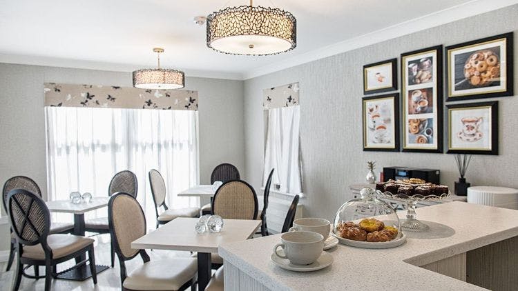 Dining Room at The Orchard Care Home in Hertfordshire, East of England